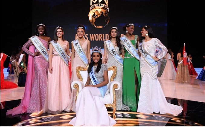 nguoi dep jamaica dang quang hoa hau the gioi 2019