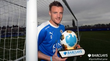 Vardy là Cầu thủ xuất sắc nhất Ngoại hạng Anh