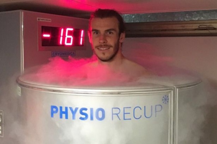 Gareth Bale ‘luyện công’ ở nhiệt độ âm 161 độ gareth bale luyen cong o nhiet do am 161 do