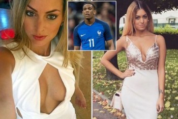 Bồ mới của Anthony Martial bị gọi là gái điếm