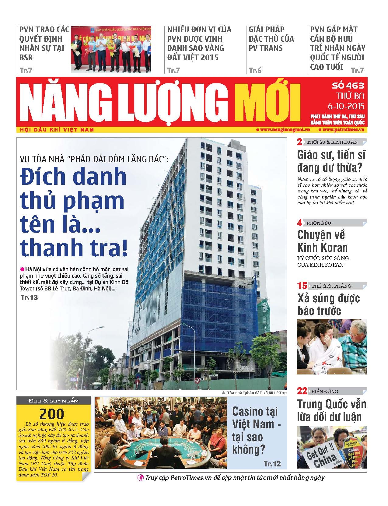 Năng lượng Mới - Số 463