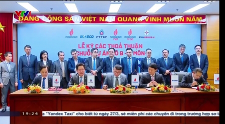 Ký kết dự án Lô B