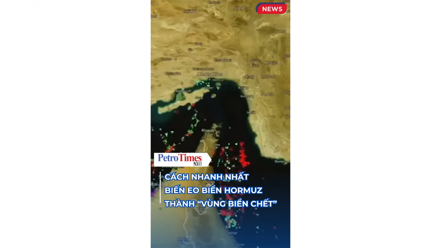 Cách nhanh nhất biến eo biển Hormuz thành "vùng biển chết"