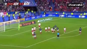 Tuyển Pháp chia điểm, chia hy vọng dự Euro 2020 cùng Thổ Nhĩ Kì