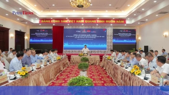 Chủ tịch HĐTV Hoàng Quốc Vượng làm việc với VSP, PTSC, PetroCons về lĩnh vực điện gió ngoài khơi